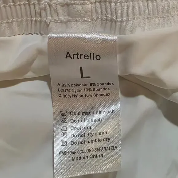 Arthello Women’s Athletic Running Shorts with Liner High Waisted Workout Gym - Picture 4 of 7